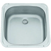 Dometic VA910 Stainless Steel Sink with Seal and Drain 370mm X 370mm - 9600027597